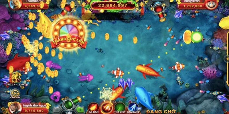 Vua săn cá – Trải nghiệm game bắn cá đổi thưởng hấp dẫn nhất Cách chơi vua săn cá