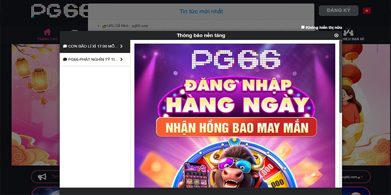 PG66 – Cổng Game Mới Nổi 2025 Liệu Có Uy Tín Như Lời Đồn PG66